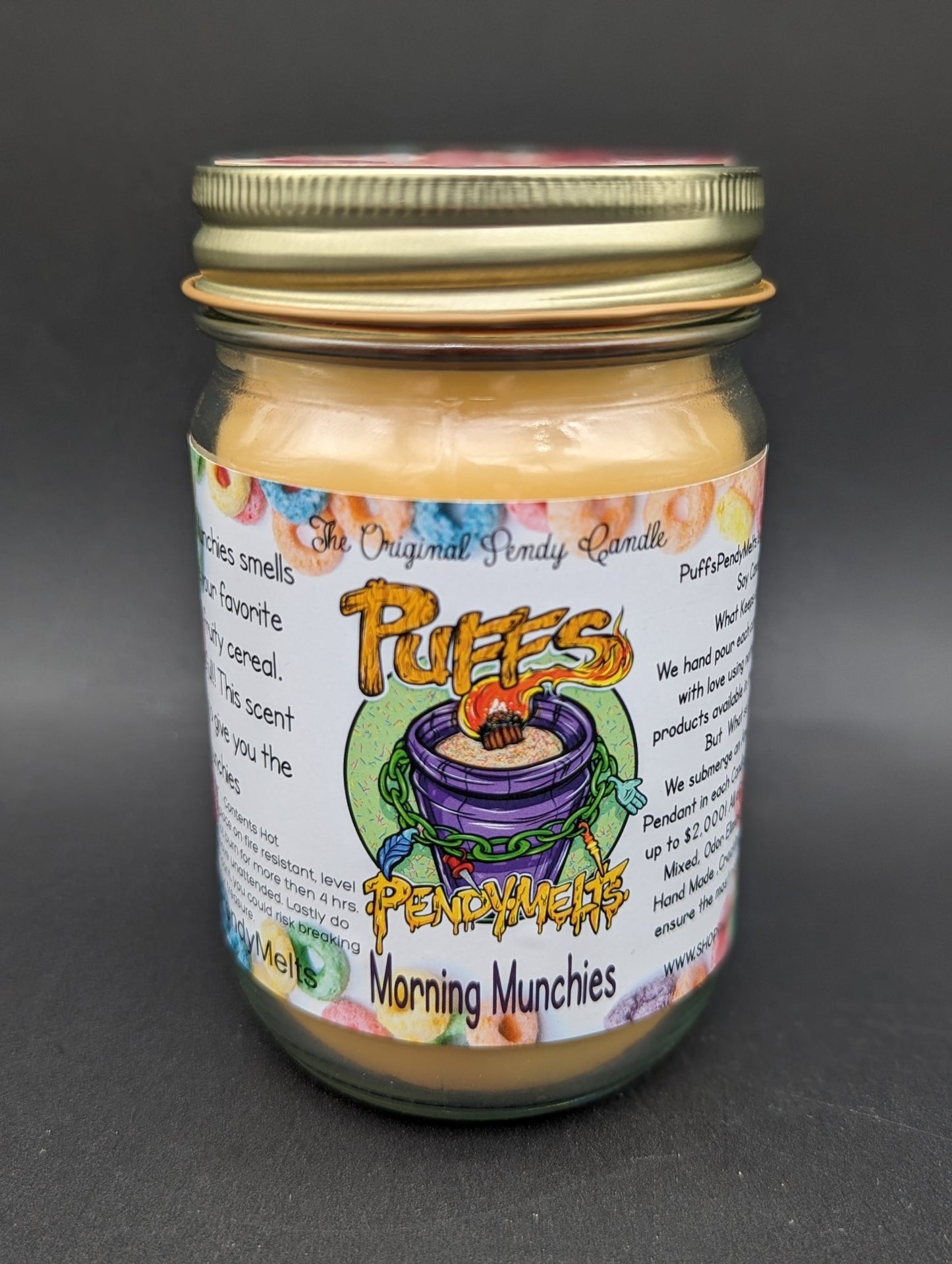 Puffs Pendy Melts - Candles w/ Pendants - Meech Madness Smoke Shop