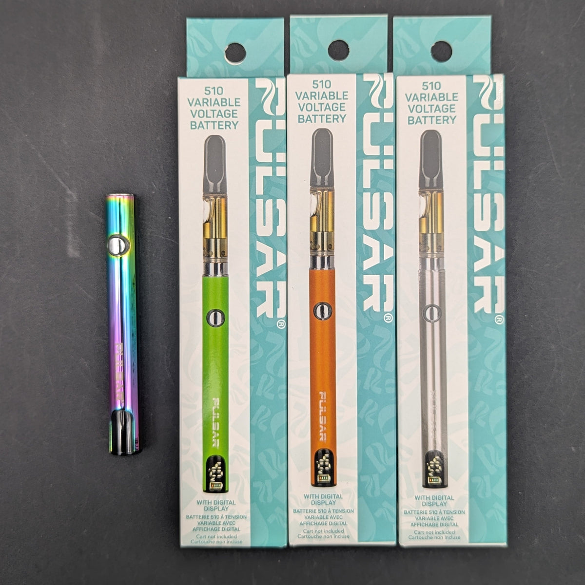 Pulsar 510 Slim Battery w/ Digital Display-Meech Madness Smoke Shop