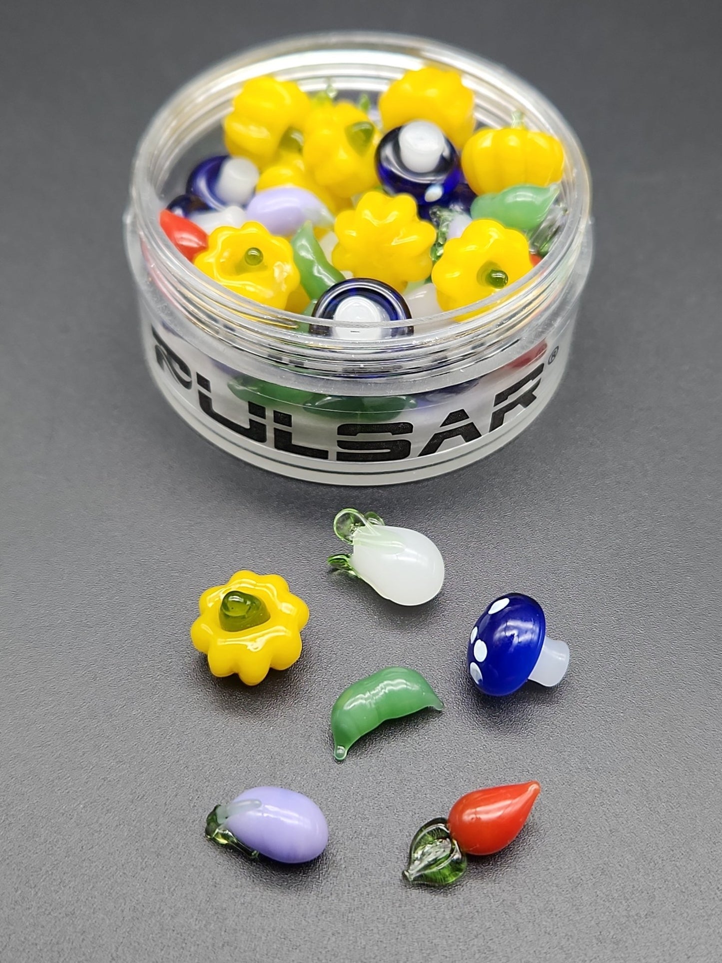 Pulsar Banger Insert Beads | Veggie Platter | Assorted - Meech Madness Smoke Shop