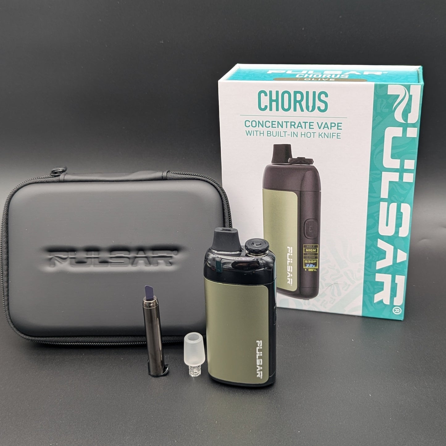 Pulsar Chorus Concentrate Vaporizer + Mini Hot Knife | 2200mAh-Avernic Smoke Shop