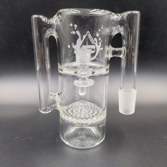 Pulsar Honeycomb/Showerhead Recycler Ash Catcher - 18mm 90 Degrees-Avernic Smoke Shop