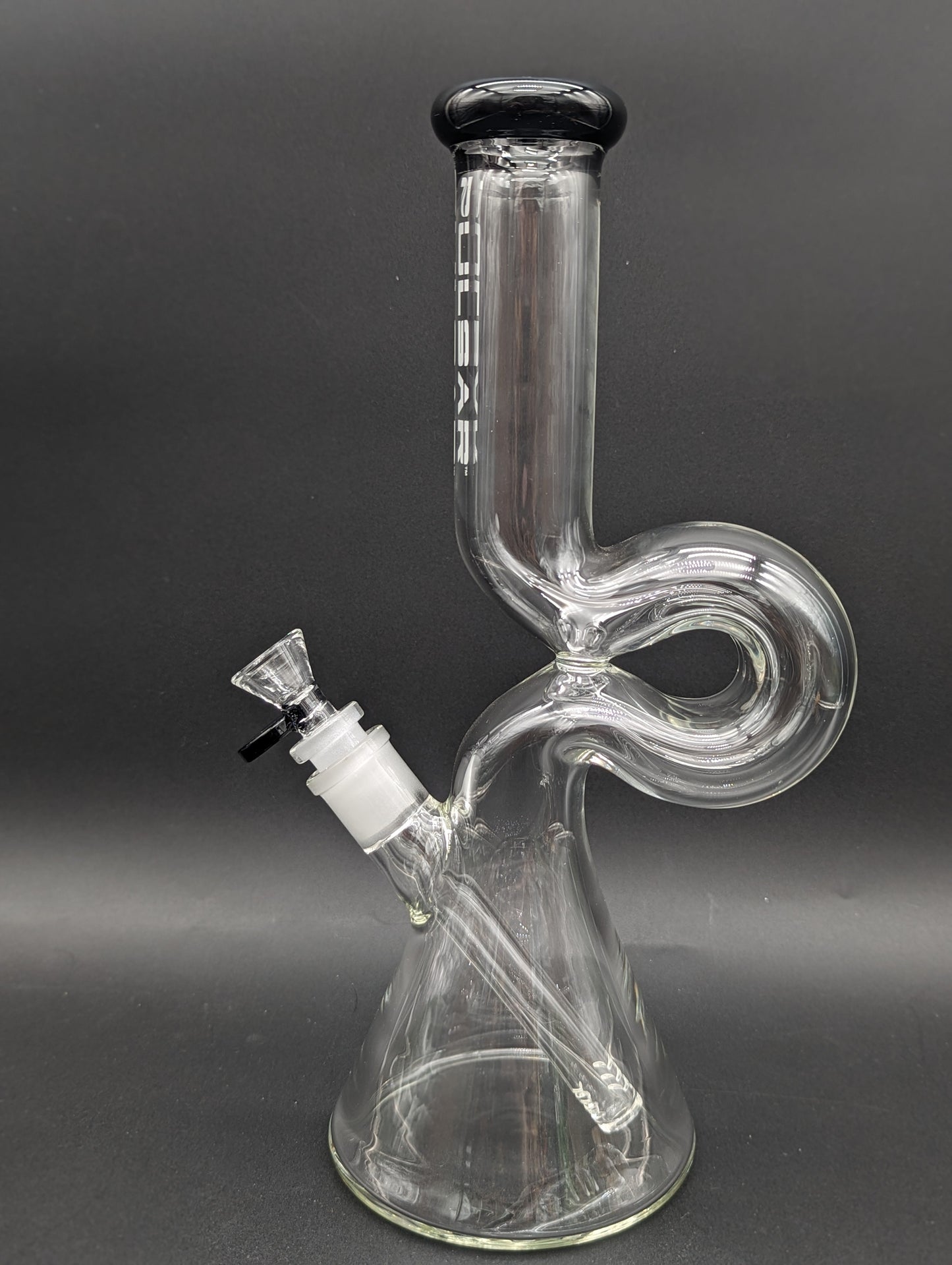 Pulsar Kink Handle Glass Beaker 12"-Avernic Smoke Shop