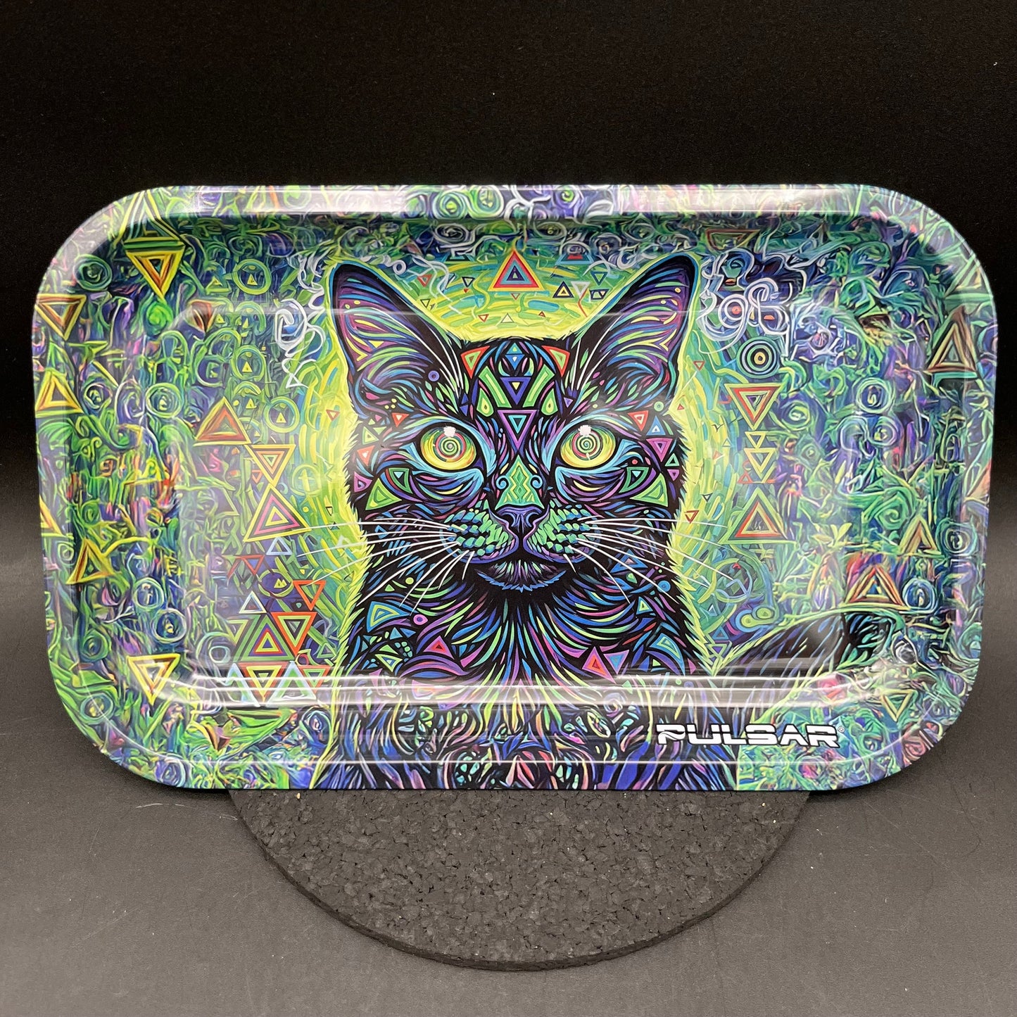 Pulsar Metal Rolling Tray | Cat-atonic | 11"x7"-Avernic Smoke Shop