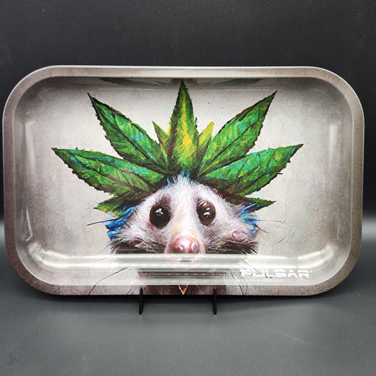 Pulsar Metal Rolling Tray | Opotsum | 11"x7"-Avernic Smoke Shop