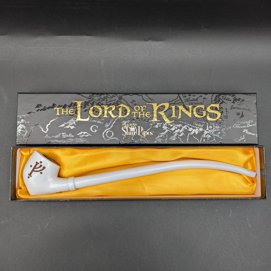 Pulsar Shire Pipes GANDALF THE WHITE™ Smoking Pipe | 12.5"-Avernic Smoke Shop