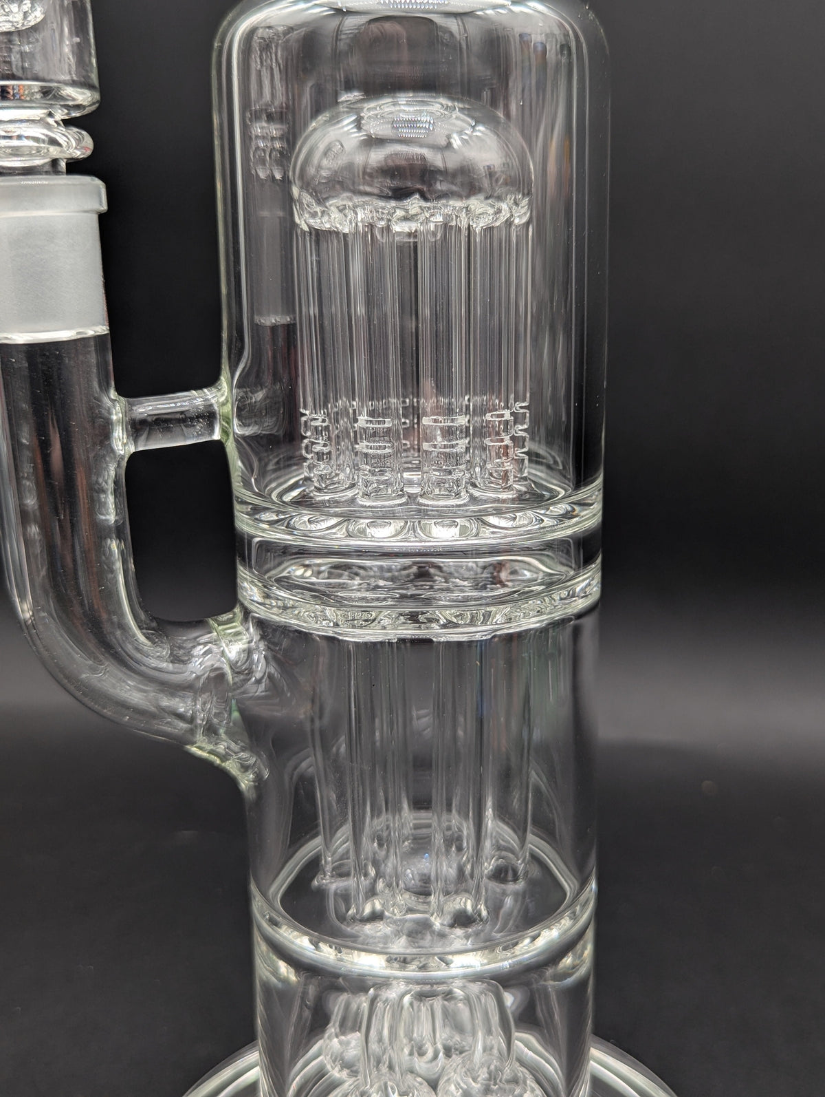 Pulsar Triple Chamber Chugger Glass Water Pipe | 13.75"-Avernic Smoke Shop