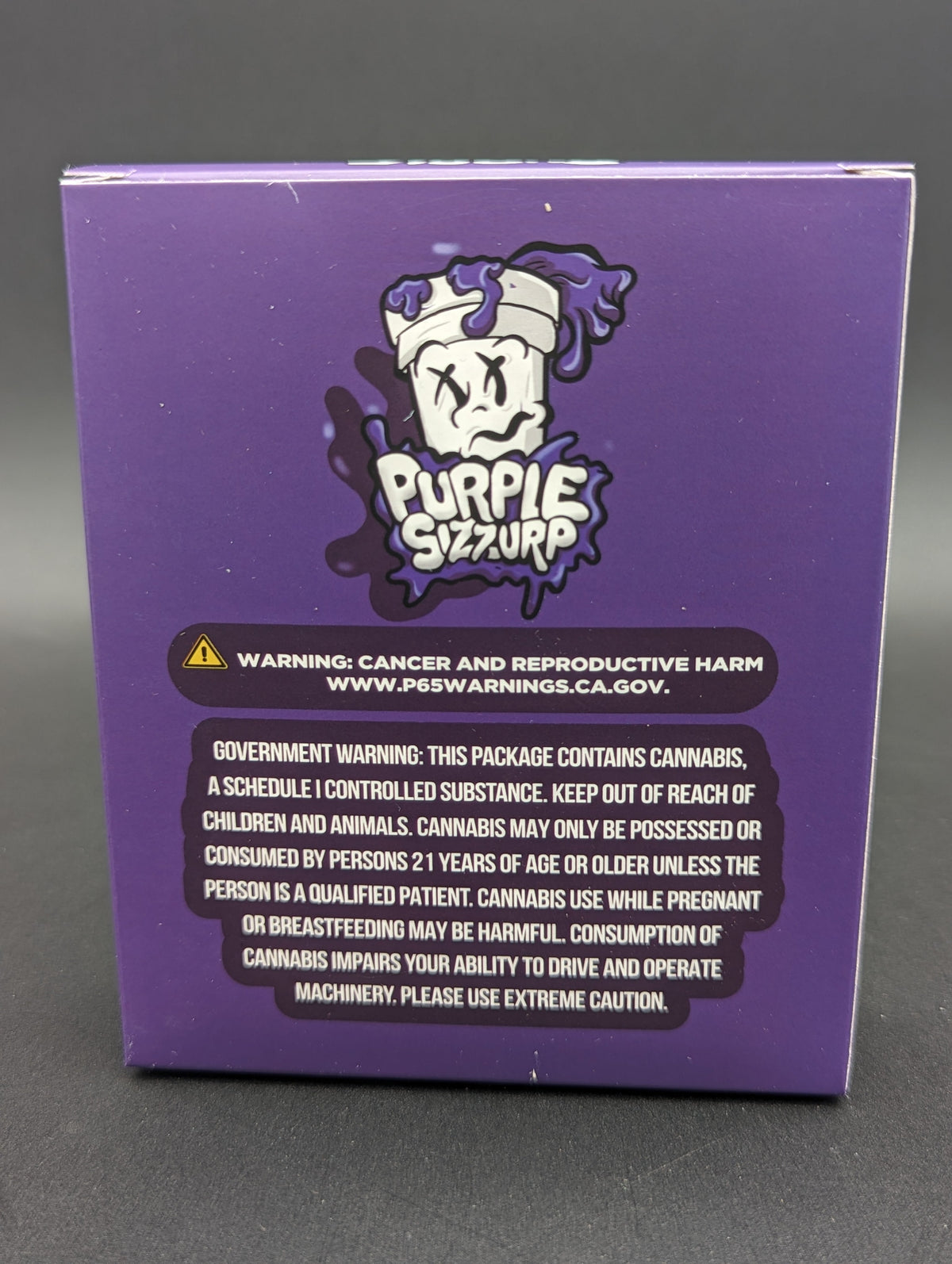 Purple Sizzurp 3.5g Mylar Bag or Box – Sold Separately-Meech Madness Smoke Shop