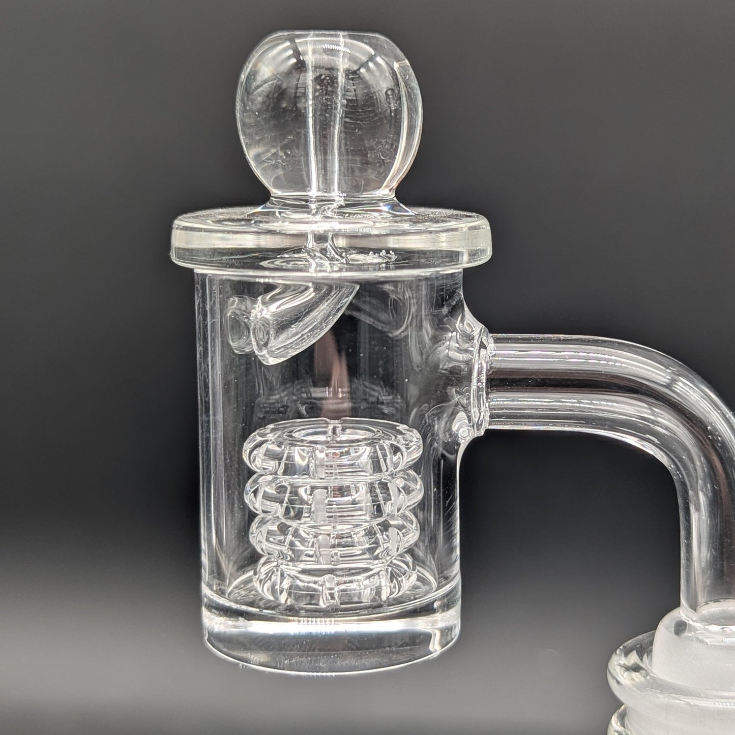 Quartz Diamond Knot 18mm OD Banger Insert