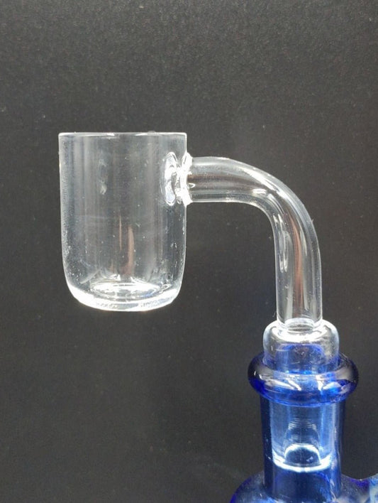 Quartz Flat Top Banger 4mm Thick - 14mm Male-Meech Madness Smoke Shop