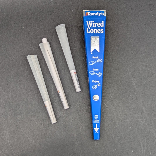 Randy's Wired Pre-Rolled Cones | 1 1/4 | 3pc-Meech Madness Smoke Shop