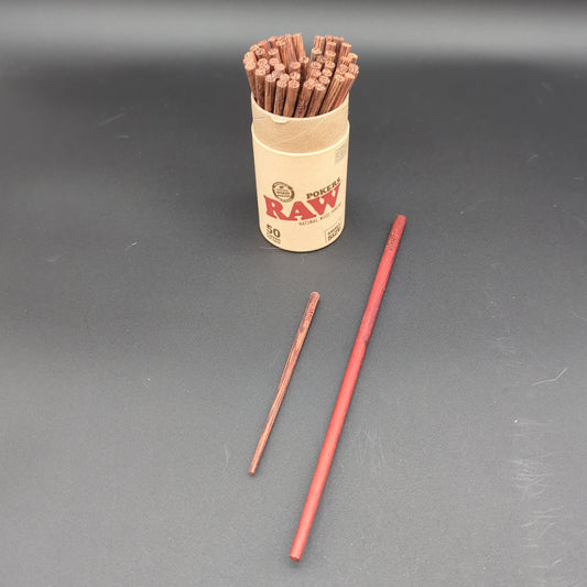 RAW Authentic Natural Wood Pokers-Avernic Smoke Shop