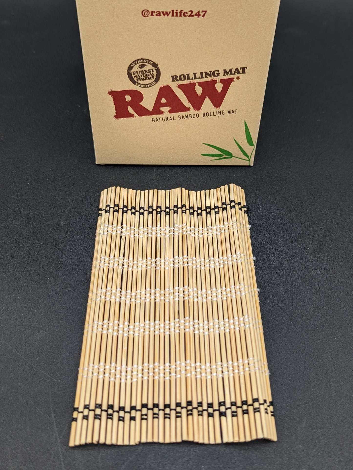 Raw Bamboo Rolling Mat-Avernic Smoke Shop