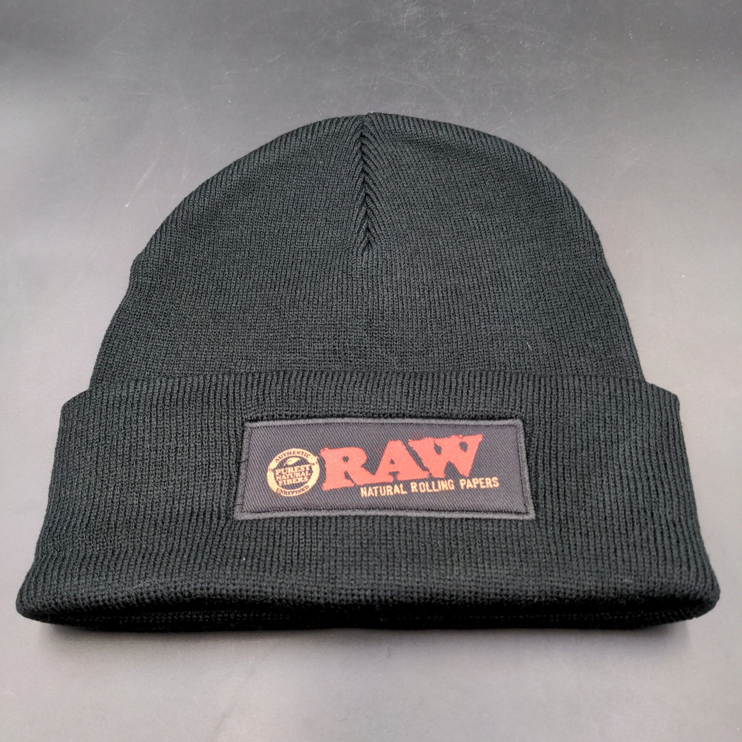 Raw Beanie Hat - Black-Meech Madness Smoke Shop