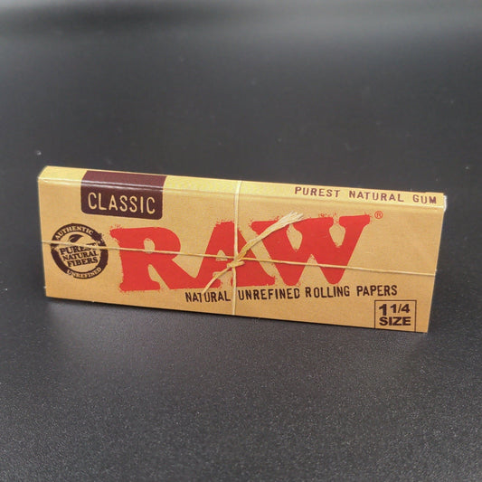 RAW Classic Rolling Papers - 1 1/4 Size-Avernic Smoke Shop