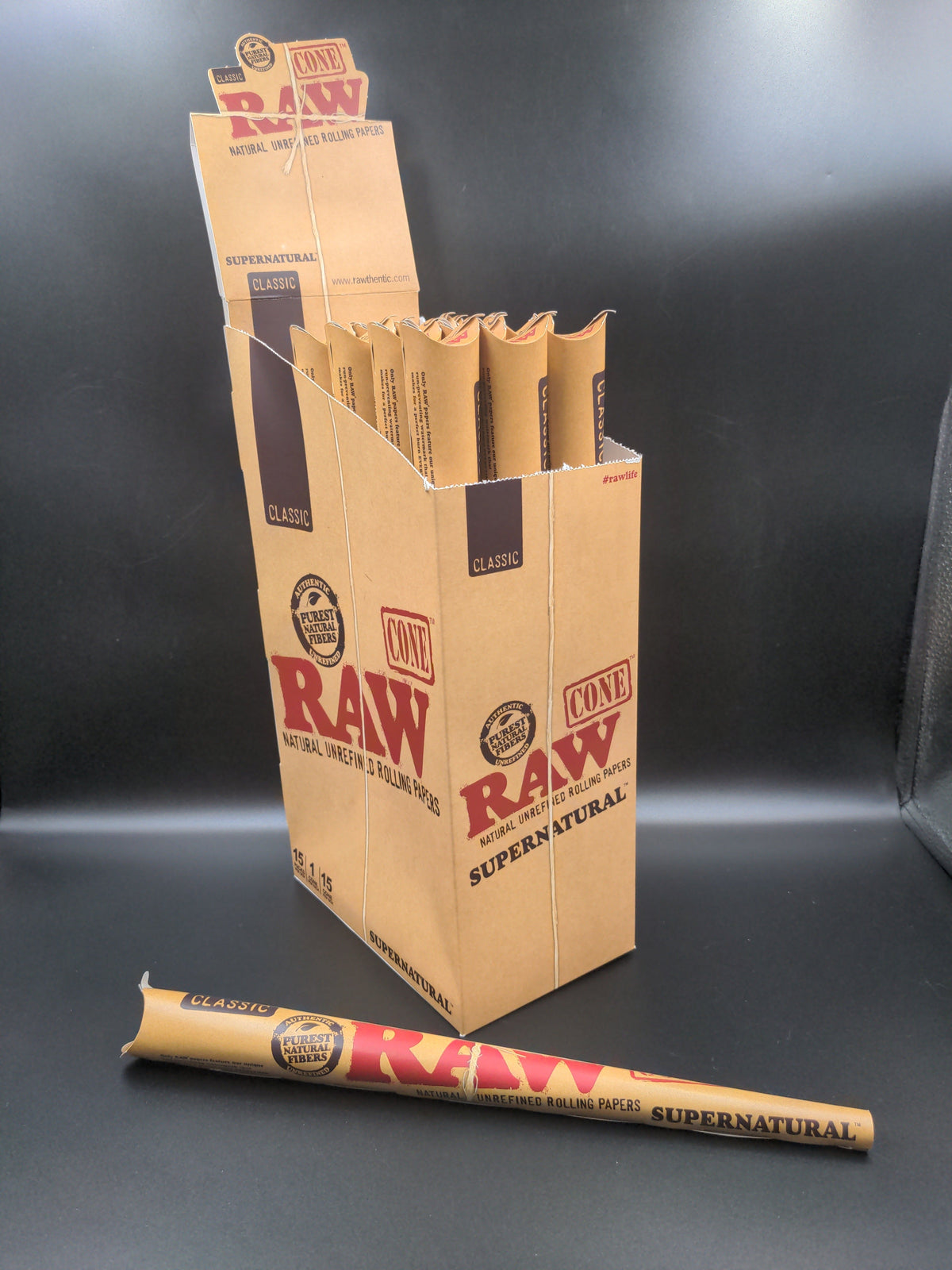 RAW Classic Supernatural 12" Cone-Avernic Smoke Shop