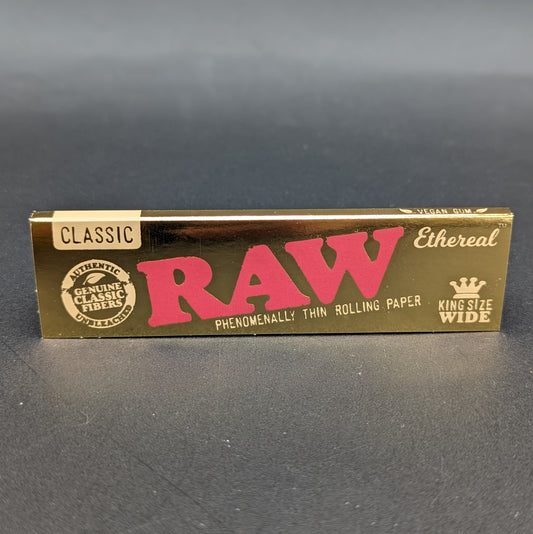 RAW Ethereal Classic Rolling Papers | 33pc | King Size Wide-Avernic Smoke Shop