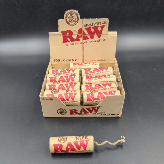 Raw Natural Hemp Wick Rolls | 20ft ea-Avernic Smoke Shop