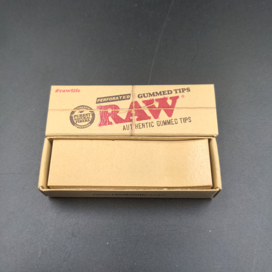 RAW Perforated Gummed Tips-Avernic Smoke Shop
