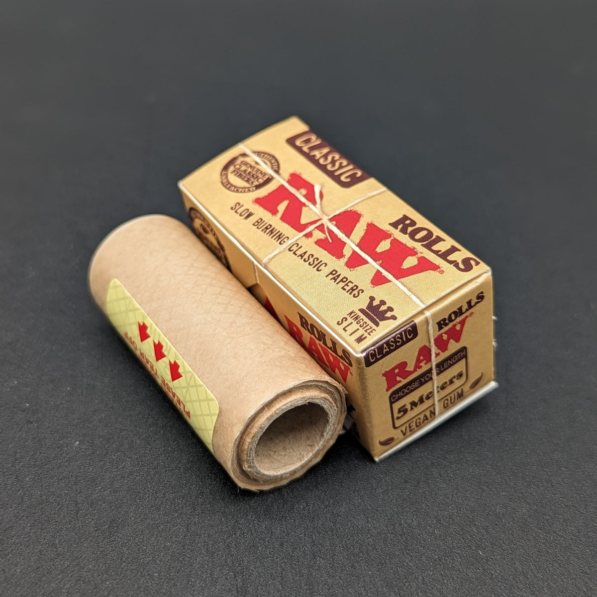 RAW® - Rolls Classic King Size Slim (5m)-Meech Madness Smoke Shop