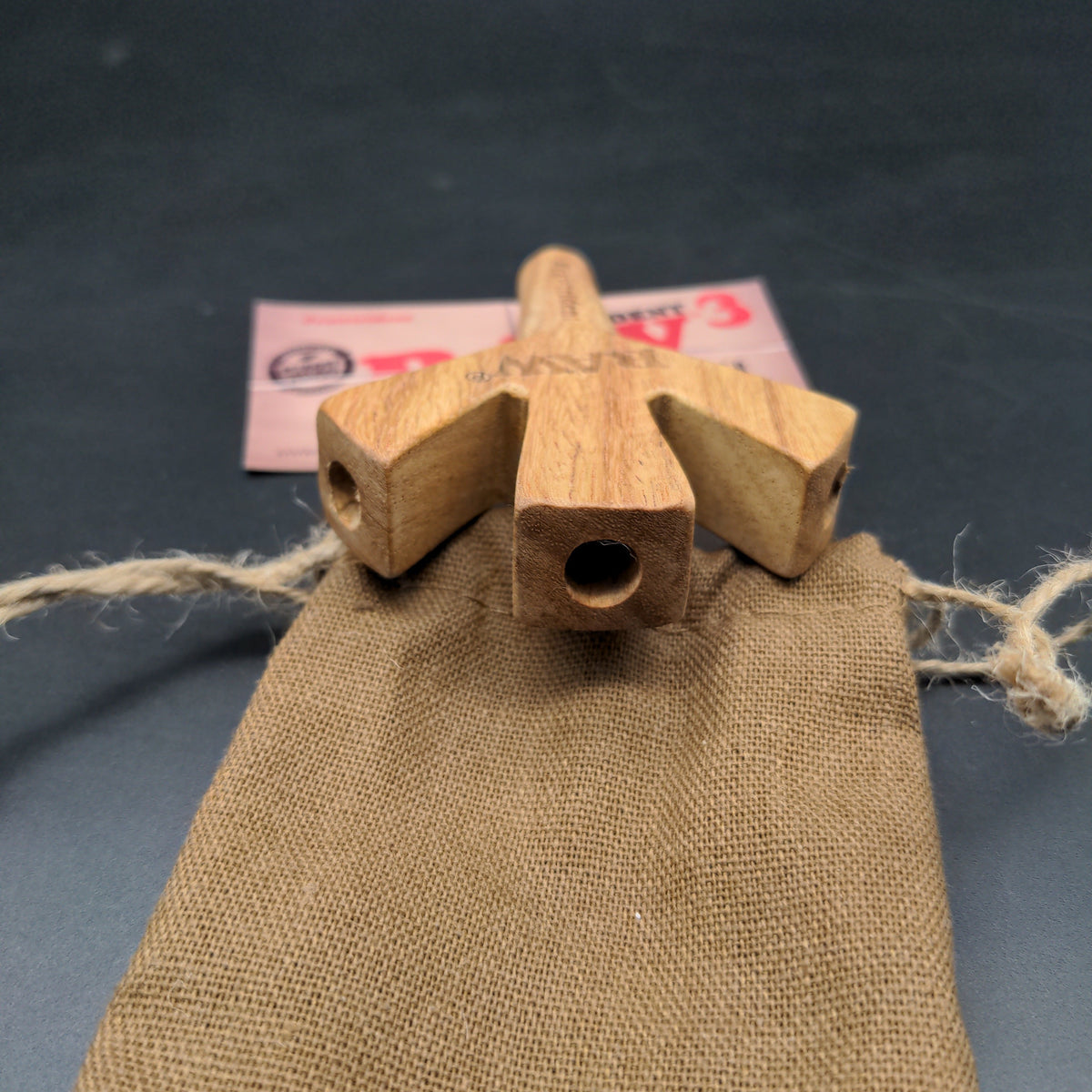 RAW Trident - Triple Joint Holder-Meech Madness Smoke Shop