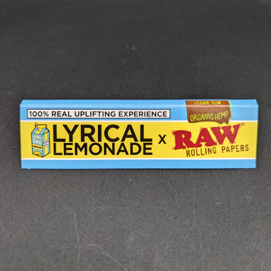 RAW x Lyrical Lemonade Organic Hemp Rolling Papers | King Size Wide-Avernic Smoke Shop
