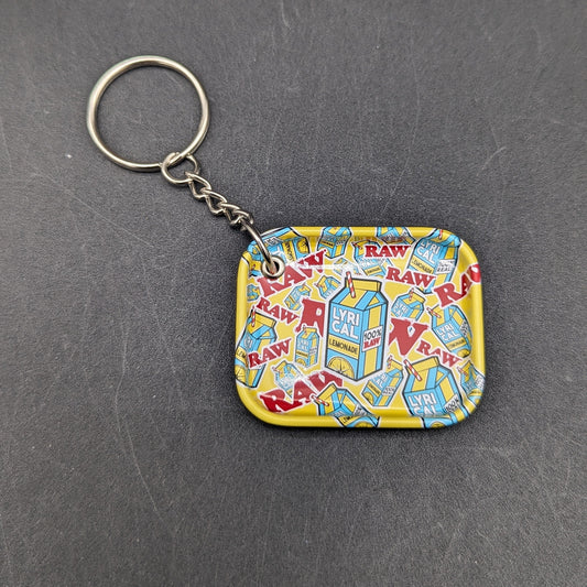 RAW® X Lyrical Lemonade - Tiny Tray - Key Chain-Meech Madness Smoke Shop