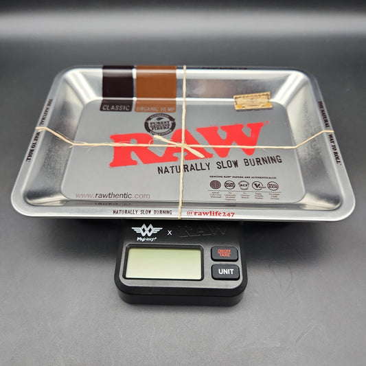 RAW X My Weigh Tray Scale | 1000g | Variable Precision-Avernic Smoke Shop
