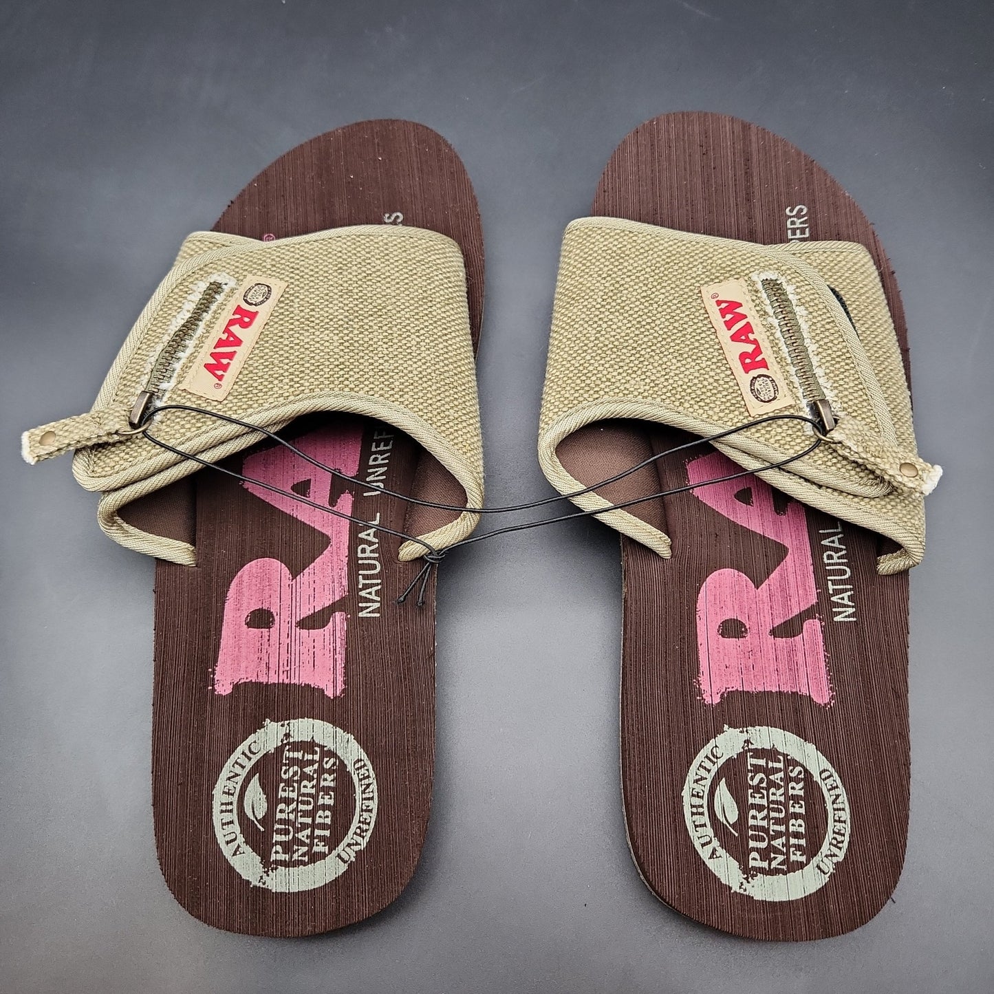 RAW X Rolling Papers Sandals | Asst Sizes - Meech Madness Smoke Shop
