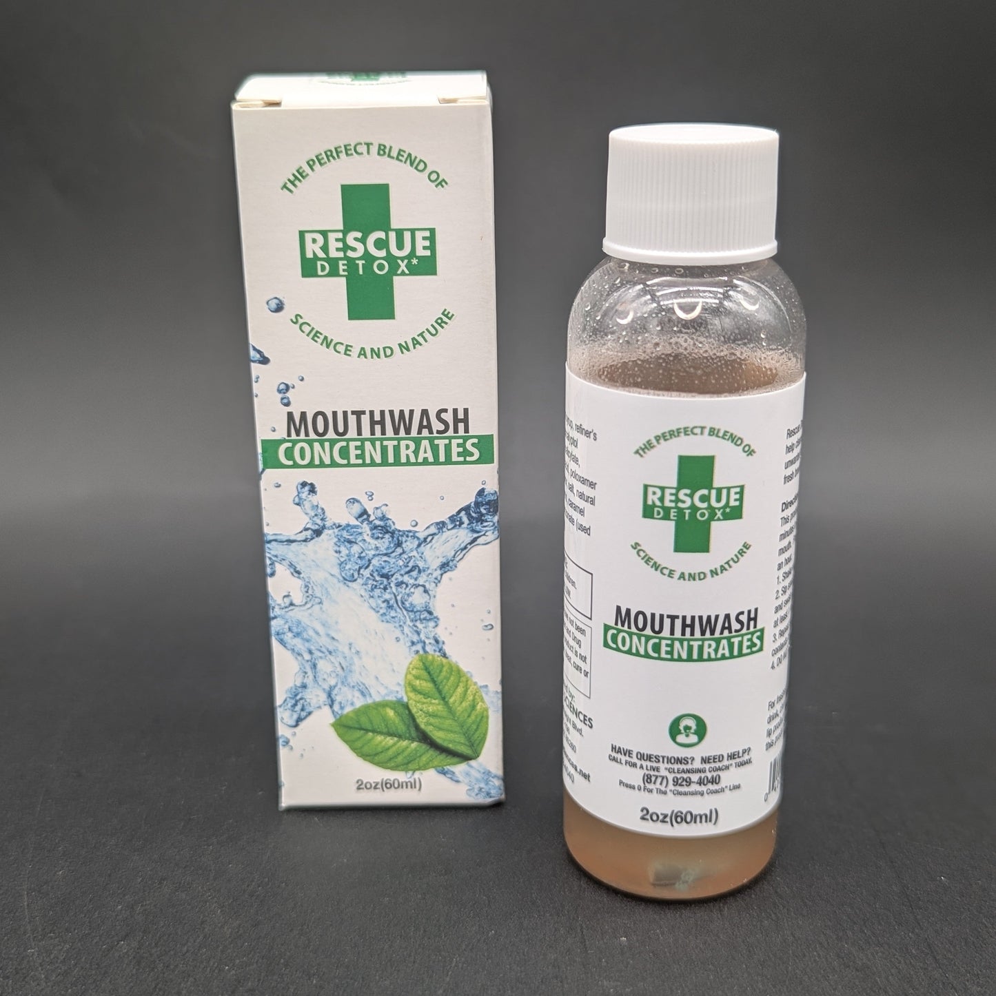Rescue Detox Mouthwash Concentrate | 2oz-Meech Madness Smoke Shop