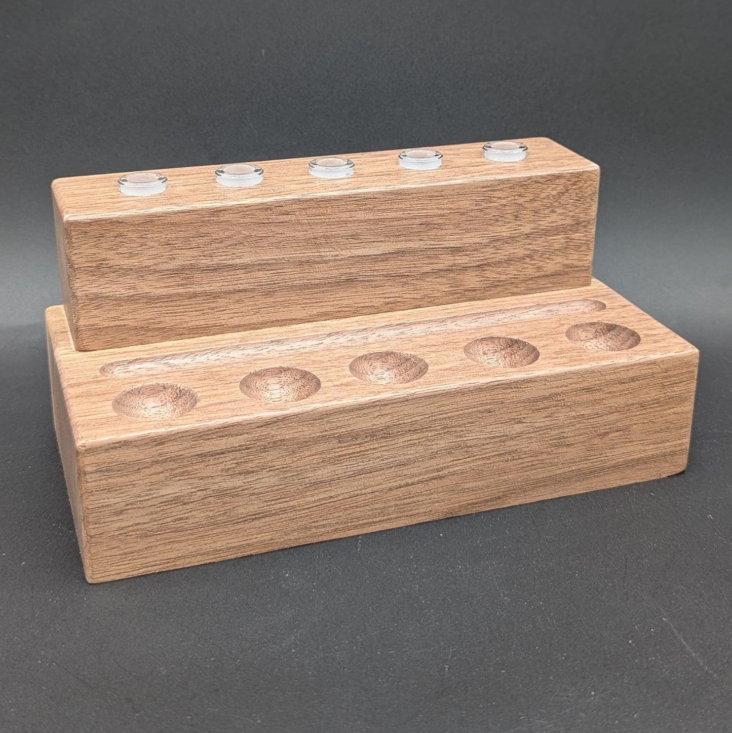 Midnight Glass - 10mm Wooden Dab Stations