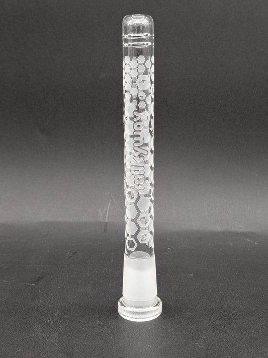 Milkyway Glass "Bee Hive" Downstem 6"-Avernic Smoke Shop