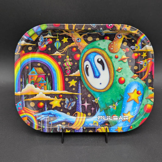 Pulsar Metal Rolling Tray | The World was Mad