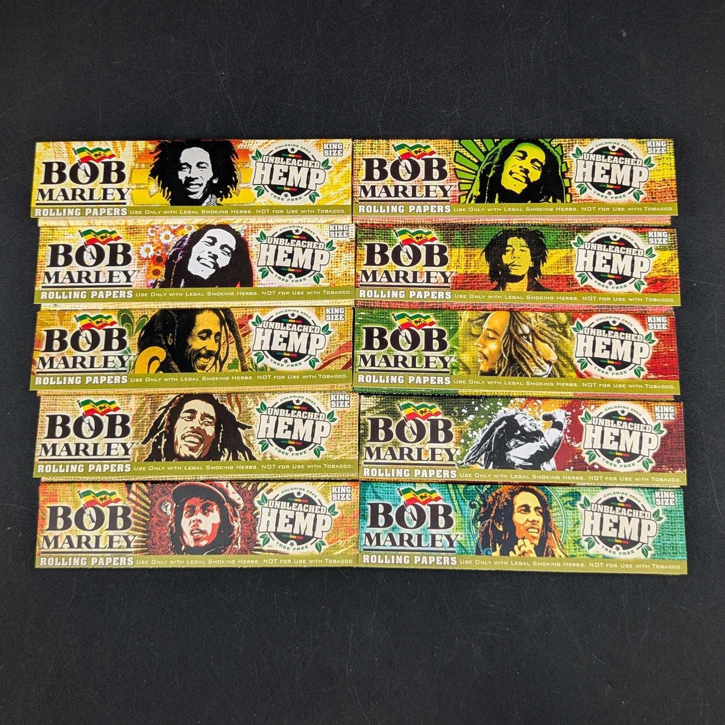 Bob Marley Rolling Papers Organic Hemp - King Size