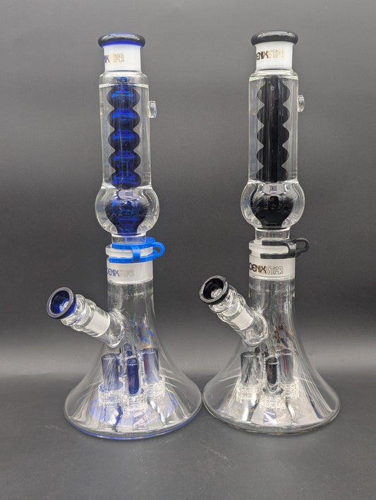 Phoenix 14" Glycerin Quad Matrix Bong