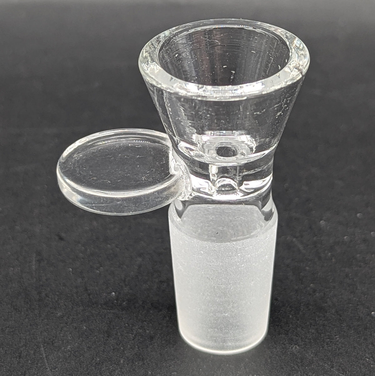 Round Handle Classic Glass 18mm Bong Bowl-Avernic Smoke Shop