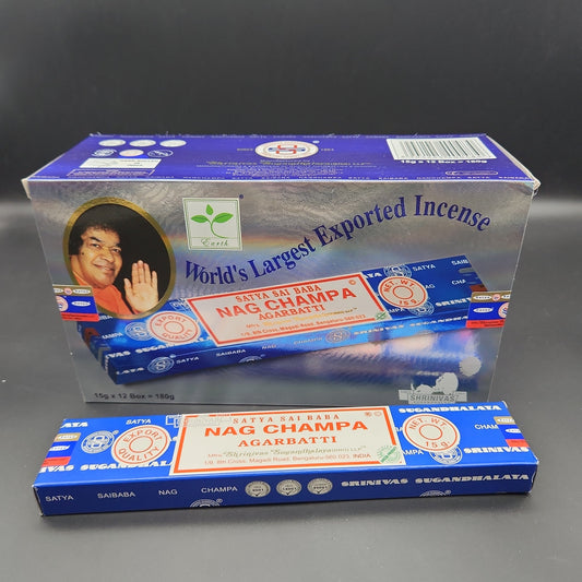 SATYA Incense - Box of 12 Packs-Meech Madness Smoke Shop