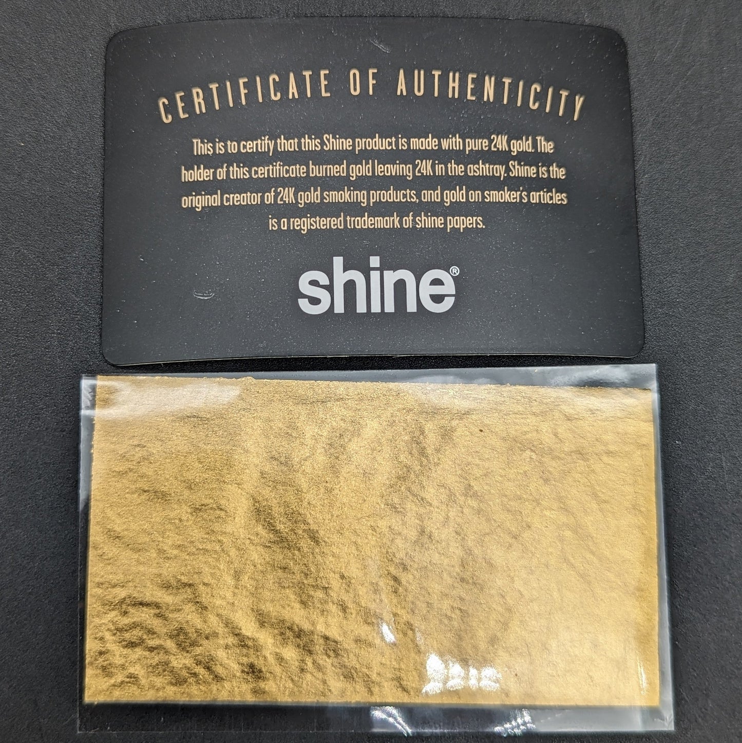 Shine 24K Gold Rolling Paper 1 1/4 | Single Sheet-Avernic Smoke Shop