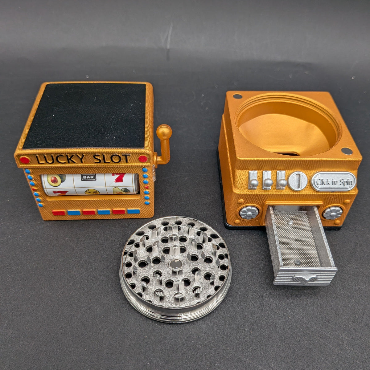 Slot Machine 3 Part Grinder
