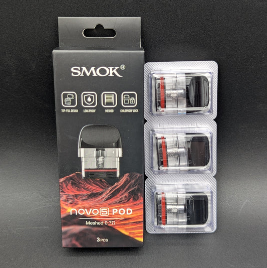 Smok - Novo 5 Pods - Pack of 3-Avernic Smoke Shop
