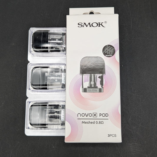 SMOK - Novo X 2ml Replacement Pods - Pack of 3-Meech Madness Smoke Shop