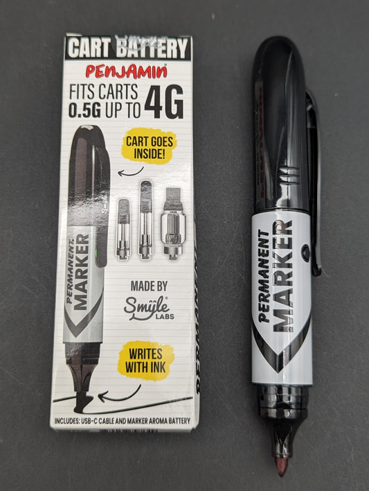 Smyle Labs - Permanent Marker Penjamin Cart Battery-Avernic Smoke Shop