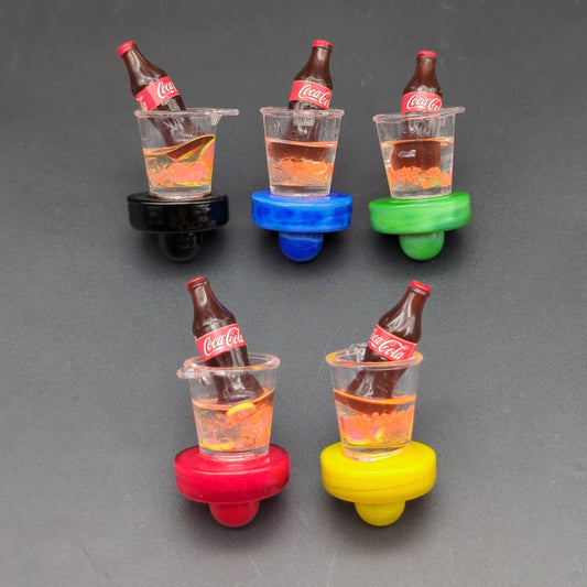 Soda Pop Colored Plug Carb Caps-Avernic Smoke Shop