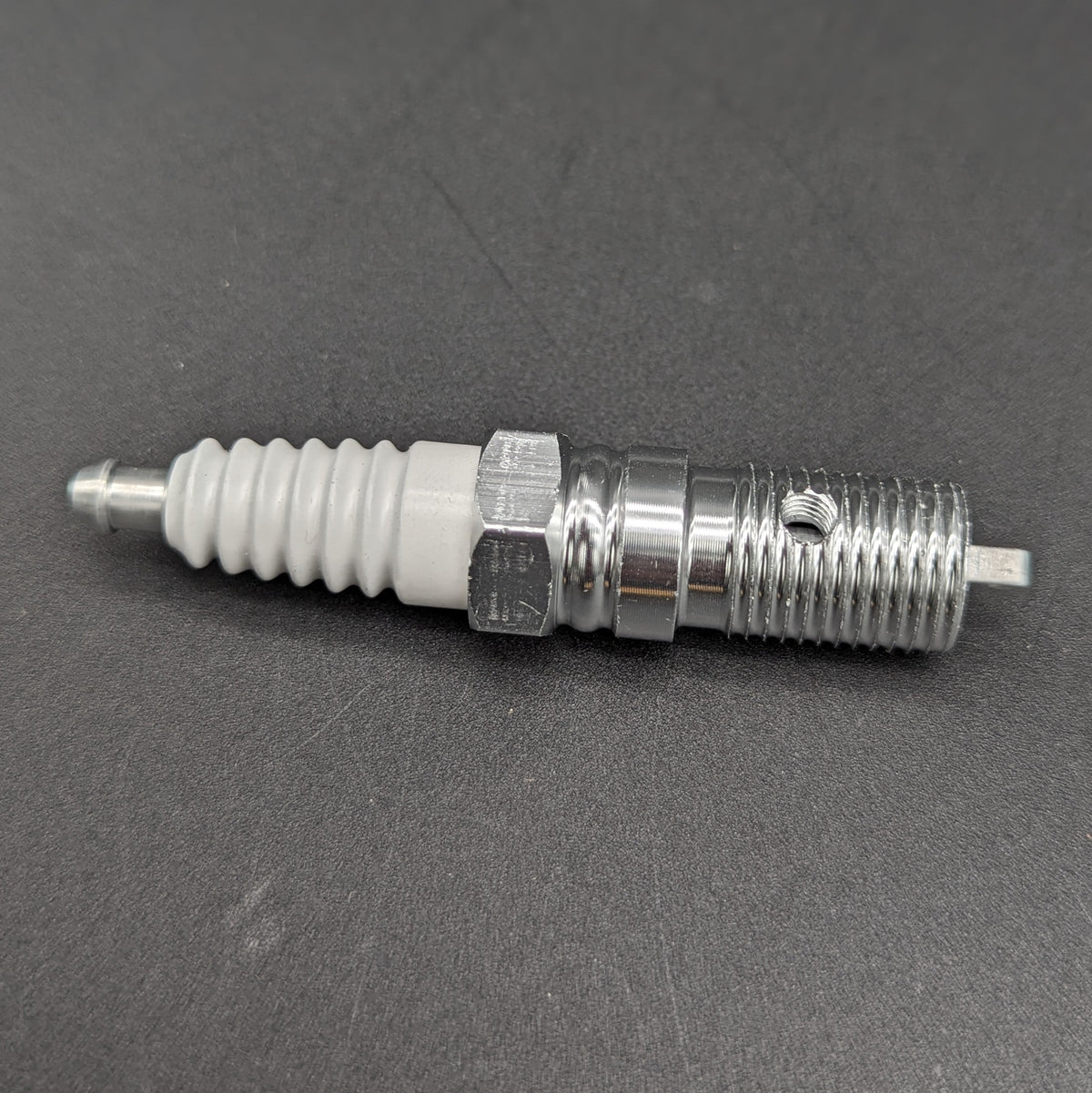 Spark Plug Discrete Metal One Hitter Pipe-Meech Madness Smoke Shop