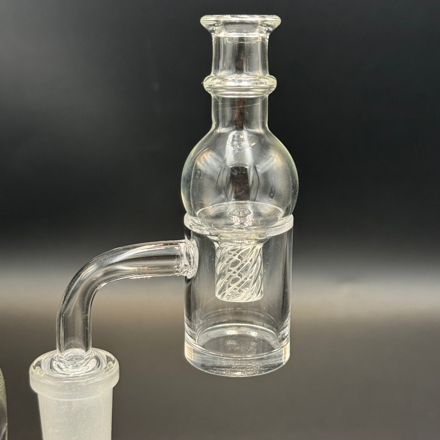 Spinning Bubble Cyclone Carb Cap & Stand - Meech Madness Smoke Shop