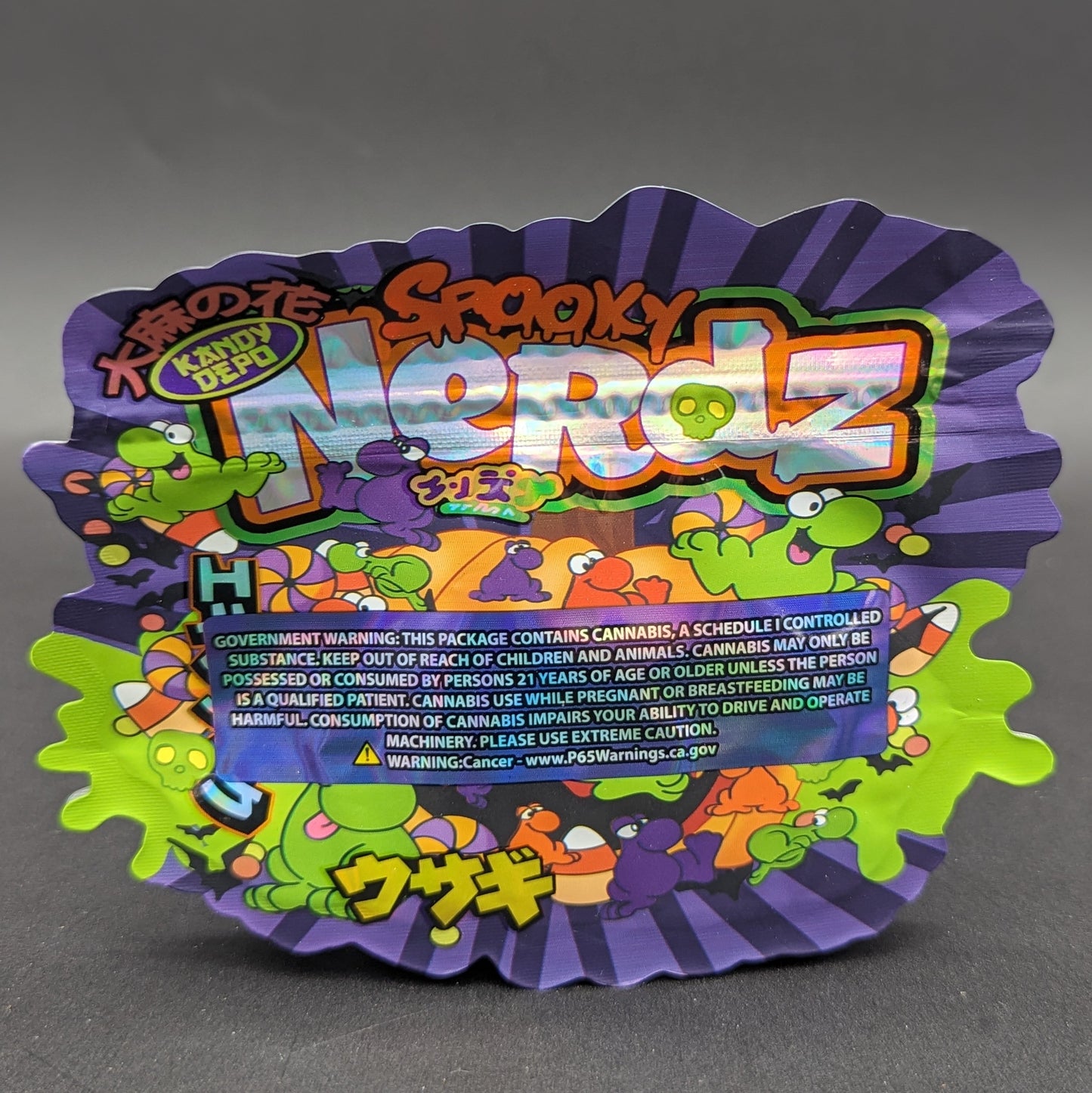 Spooky Nerds 3.5g Mylar Bags-Avernic Smoke Shop