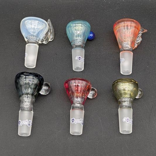 Sqwash Glass 14mm Glass Bowls-Avernic Smoke Shop