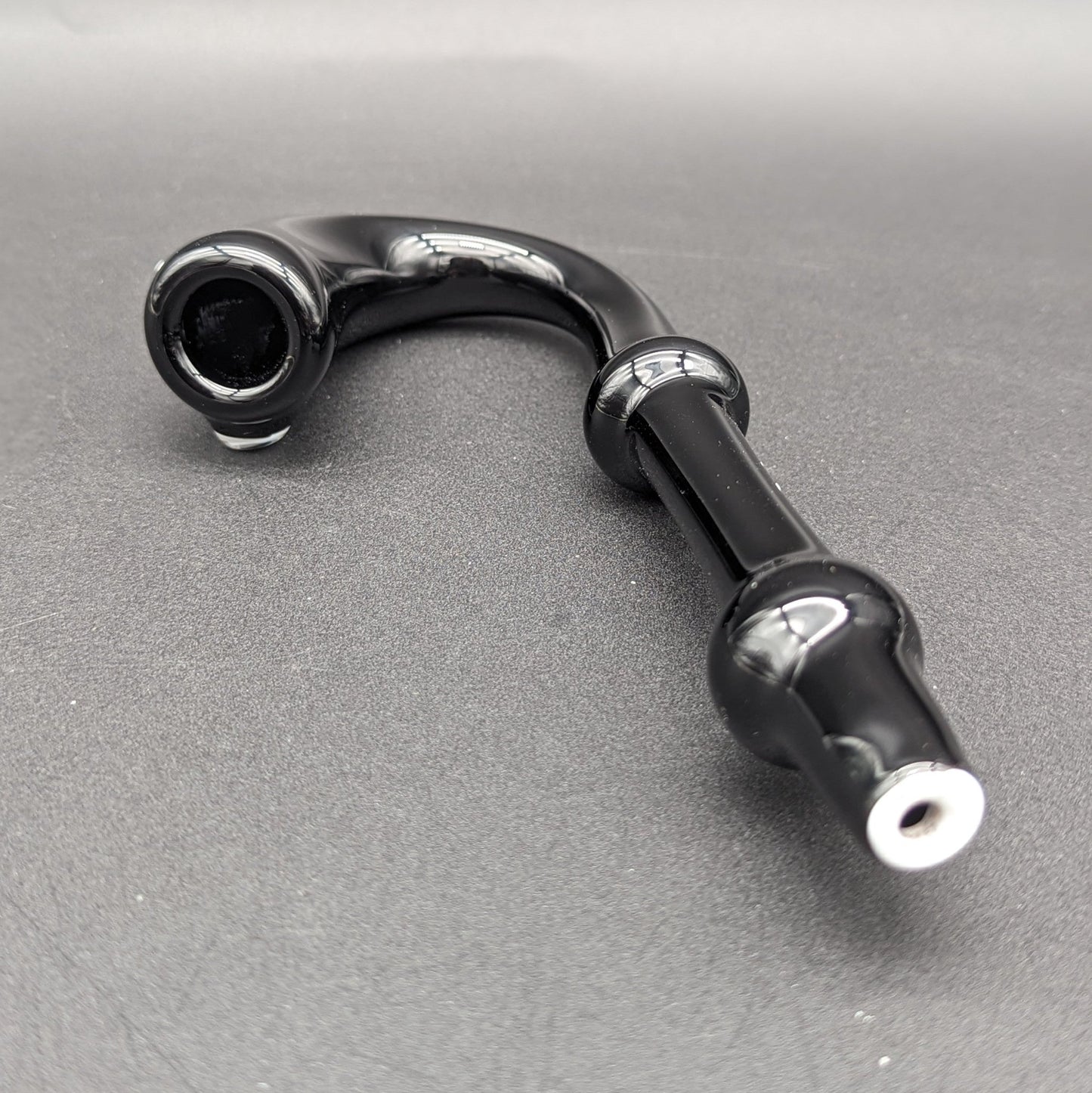 Sqwash Glass Black Sherlock Pipe - Meech Madness Smoke Shop