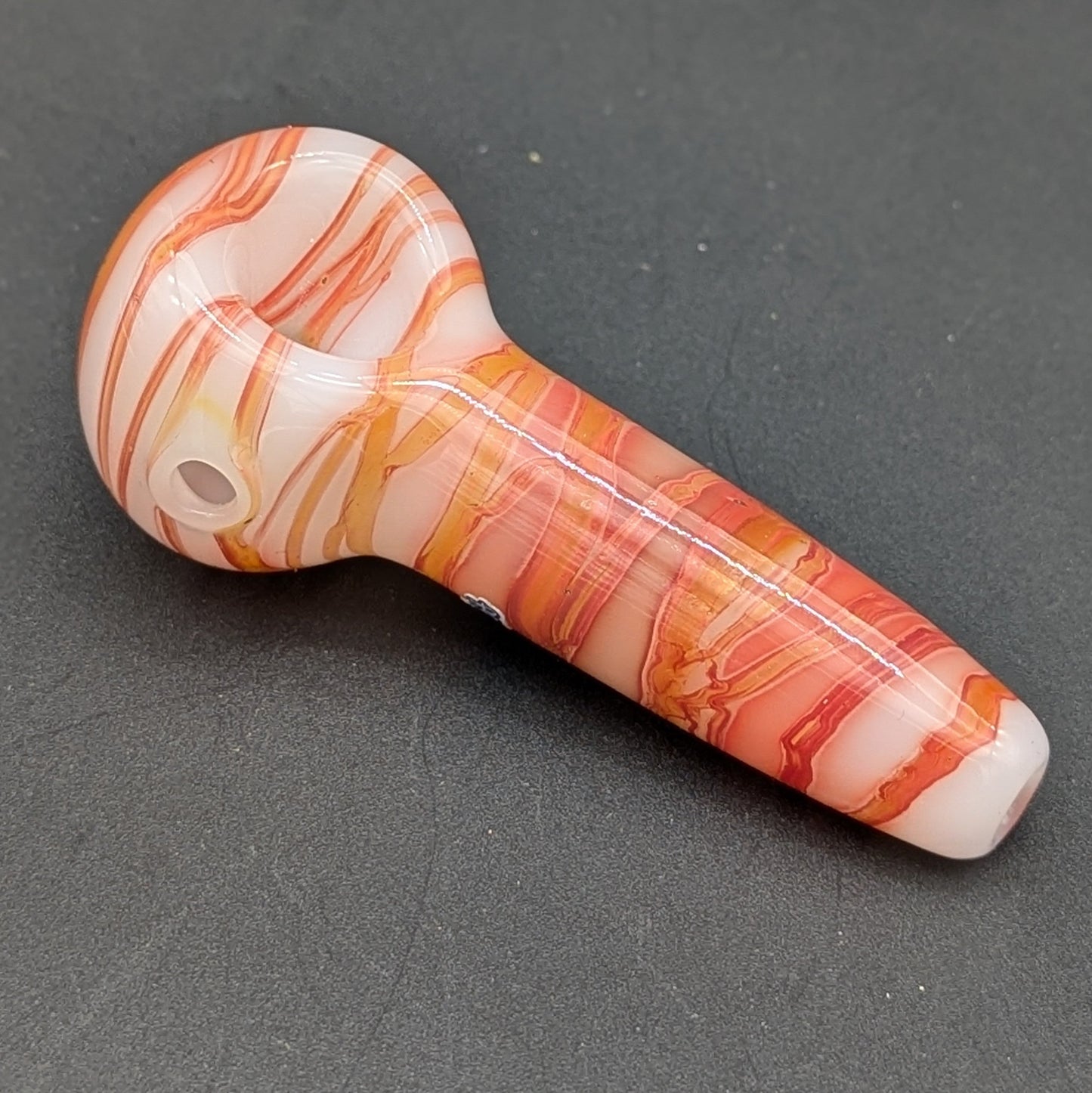 Sqwash Glass Color Wrapped Spoon Pipe-Avernic Smoke Shop