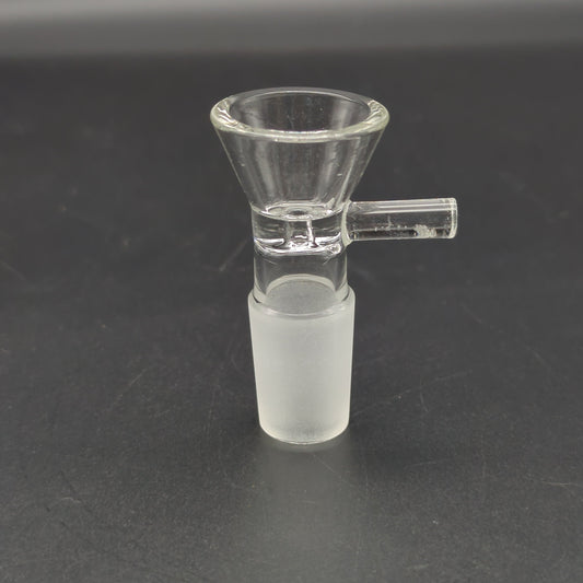 Standard Glass Bowl with Handle 18mm Male-Avernic Smoke Shop