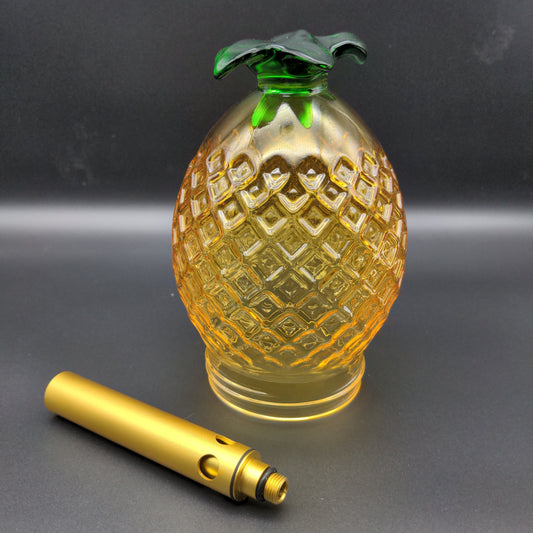 Stündenglass Pineapple Globe-Meech Madness Smoke Shop